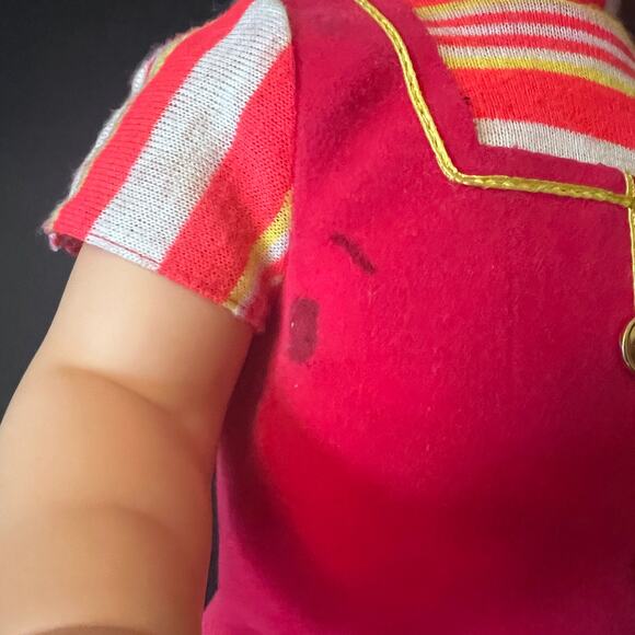 Mattel Baby First Step Doll VTG 1964 Blonde Original Outfit Skates not working - Picture 3 of 12